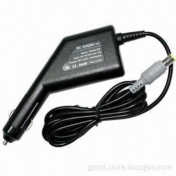 DC Adapter for Lenovo/IBM Laptop, 20V, 4.5A Car Charger, 7.9x5.0mm Notebook Power Supply